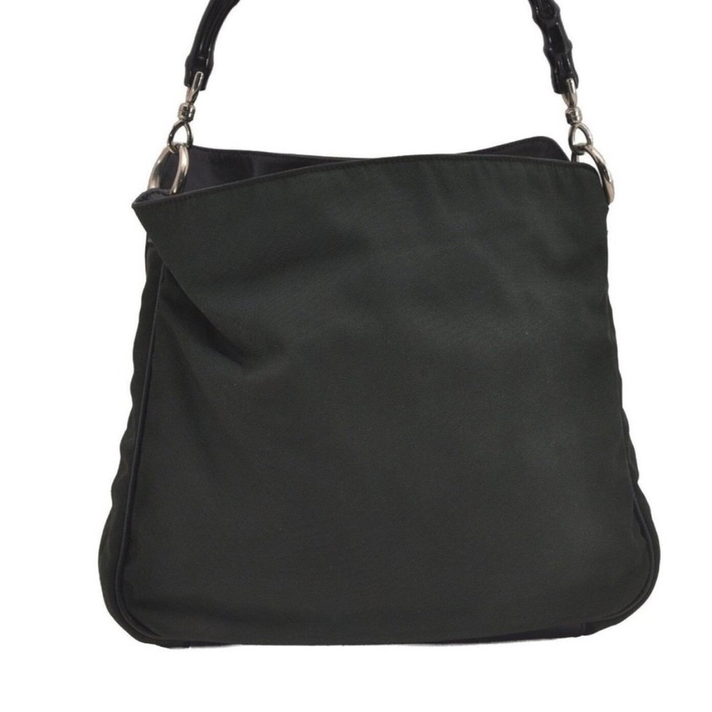 Authentic Gucci Bamboo 2way nylon shoulder bag - Picture 14 of 14